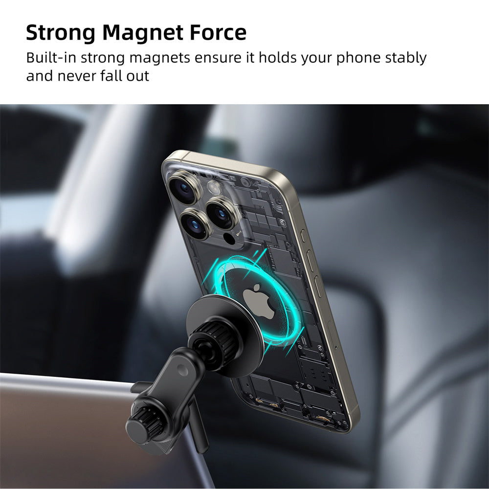 Magnetic Car Phone Holder Car Display Screen Side 360 Rotation Car Mount