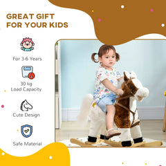 Rocking Horse, Ride-On Horse, with Music, Sounds