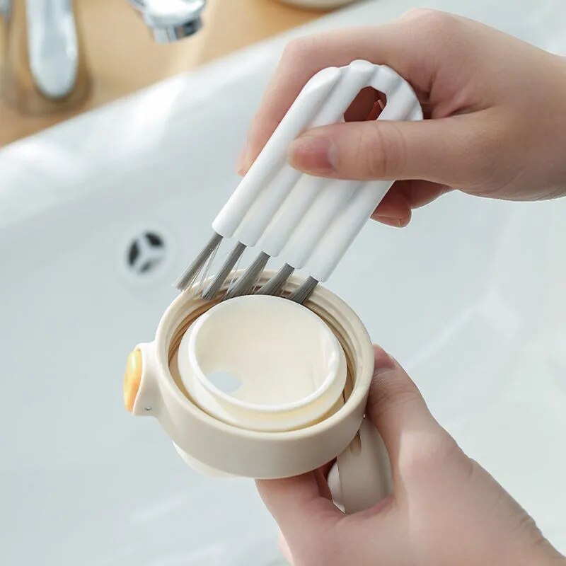 Multifunctional Flexible Gap Brush, Household Soft Bristles Cleaning Brush