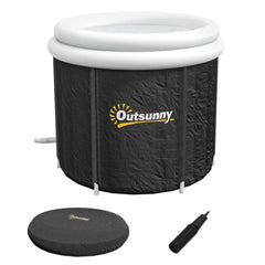 Cold Plunge Tub, Portable Ice Bath Cold Water Therapy Tub Thermo Lid, for Athletes