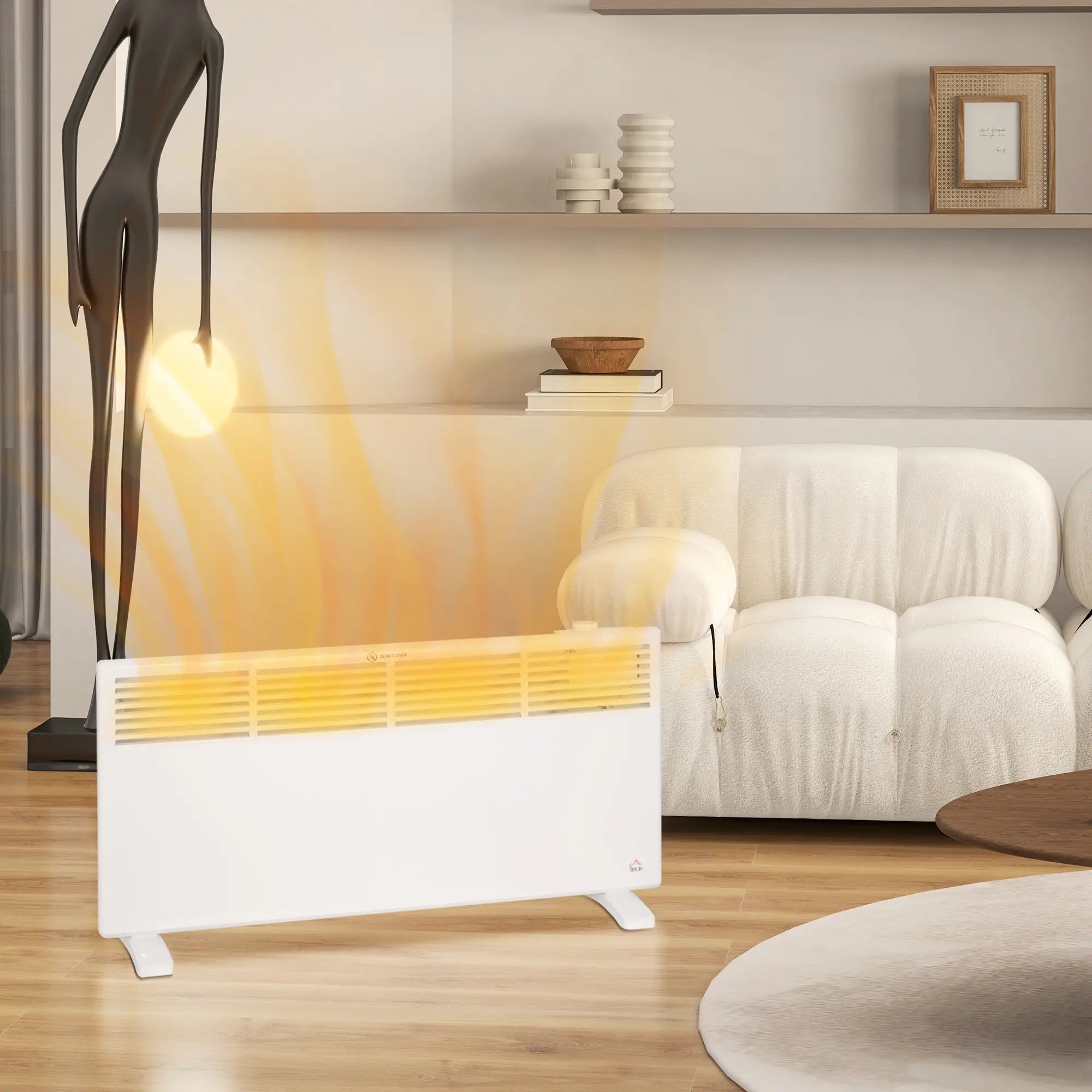 2000W convector heater, Portable radiator perfectly heater and circulates the heat