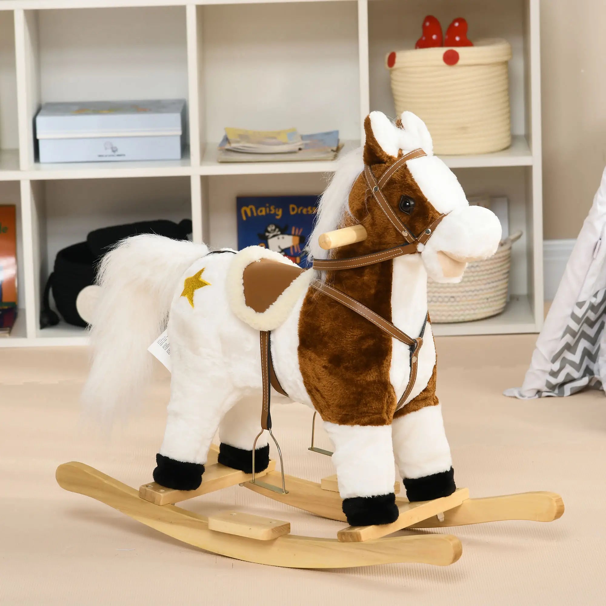 Rocking Horse, Ride-On Horse, with Music, Sounds