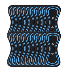 10PCS EMS Neck Massager Gel Pad Trainer Hip Exerciser Replacement Body Massager Patch Muscle Stimulator Sticker Gels Accessories