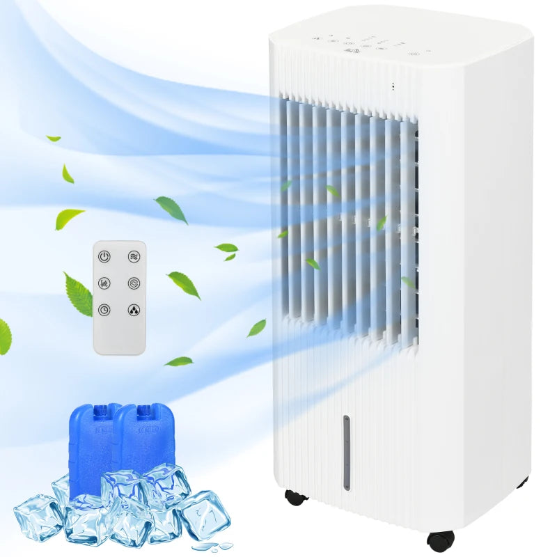 3-in-1 Air Cooler with 5 Litre Capacity, Oscillation, LED Display, Remote, 15 Hour Timer, 3 Modes