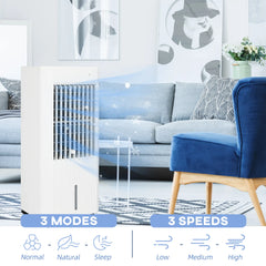 3-in-1 Air Cooler with 5 Litre Capacity, Oscillation, LED Display, Remote, 15 Hour Timer, 3 Modes