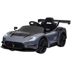 Maserati GT2 Licensed 12V Kids Electric Ride on Car with 4 Suspension, Remote Control Music Horn Lights